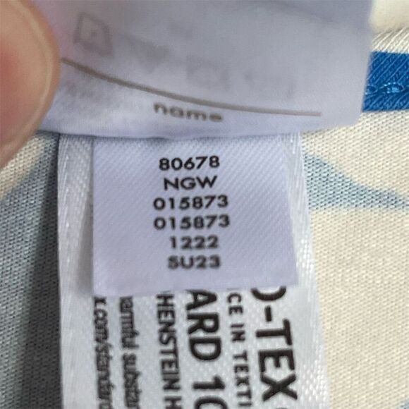 Hanna Andersson Girls Floral Racer Back Dress Size 12 Multicolor - Picture 5 of 6